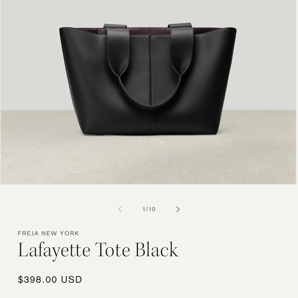 Freja New York Lafayette tote black